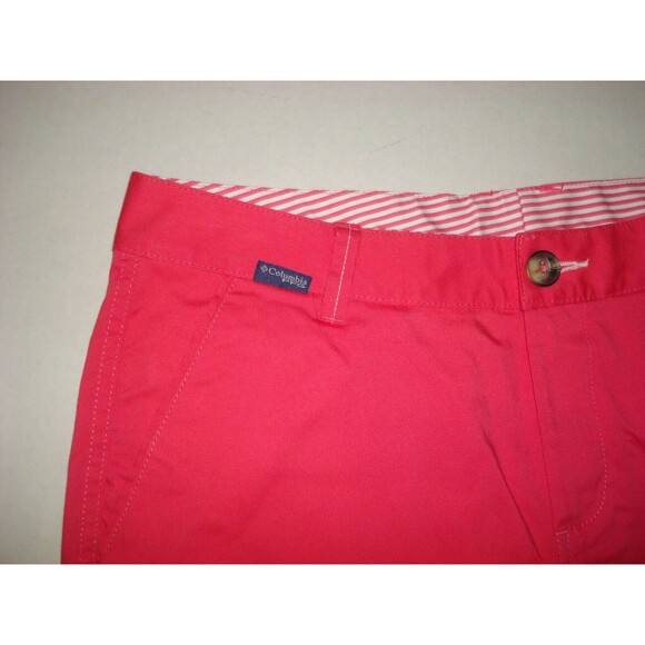Womens 8 New NWT Columbia Pink Harborside Hike Shorts Pockets UPF 30 Geranium - Picture 4 of 8